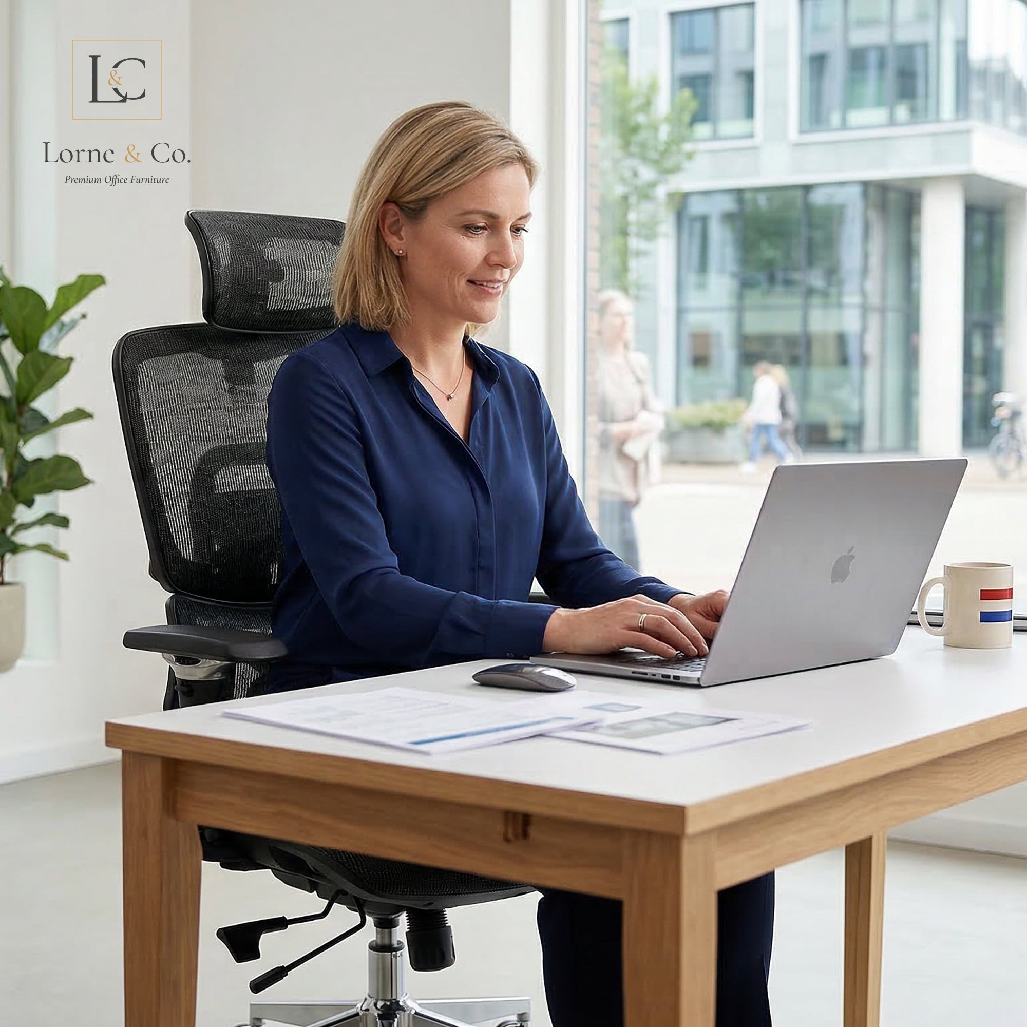 LornePro™ Ergonomische Bureaustoel