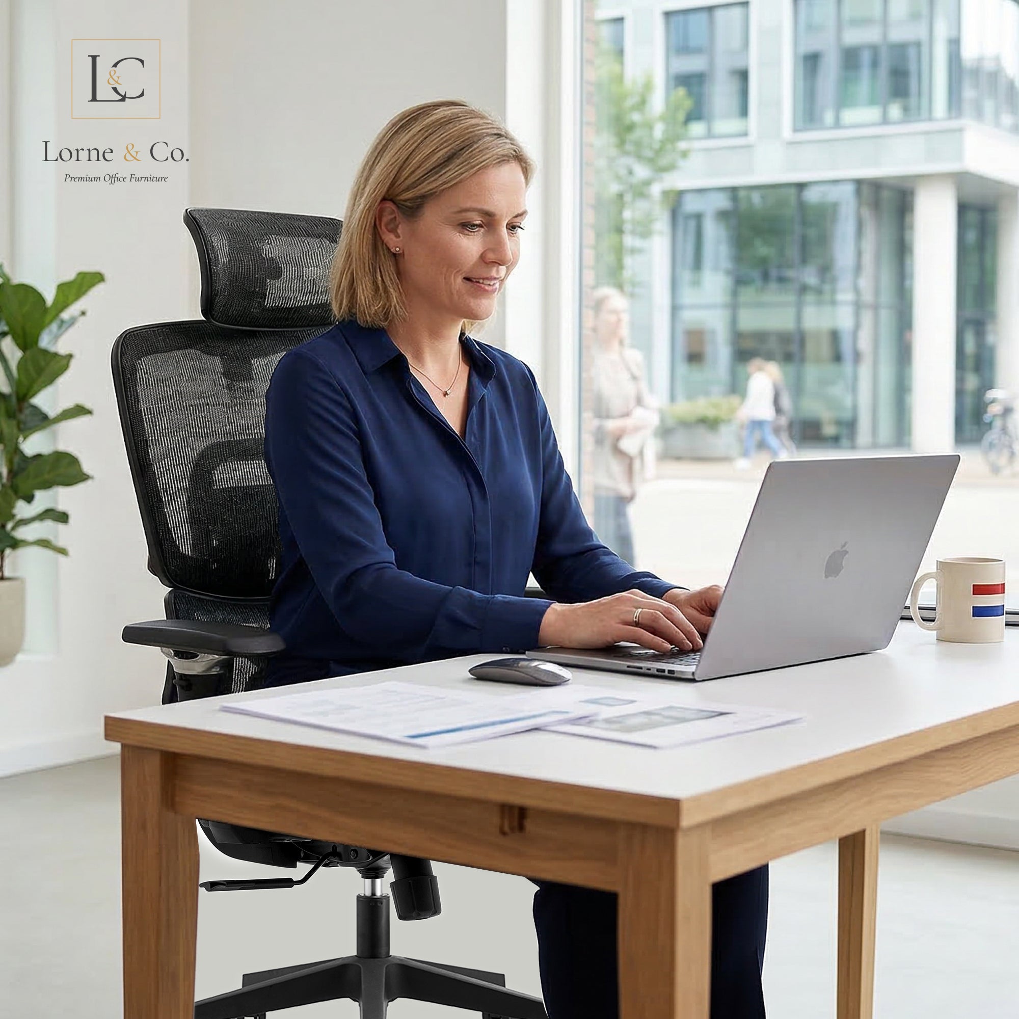 LorneCore™ Ergonomische Bureaustoel